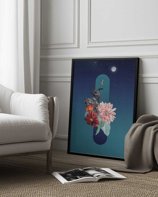 Tablou înramat „Full Moon” de Dominik Przerwa