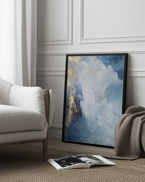 Tablou înramat „Celestial Waves” de Julia Contacessi