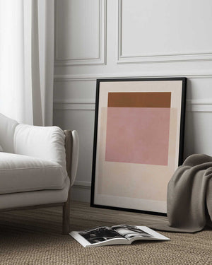 Tablou înramat „Layers of Serenity” de Vitor Costa