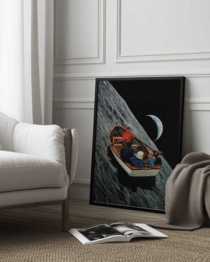Tablou înramat „Aunt May's Rowboat” de Mikhail Siskoff