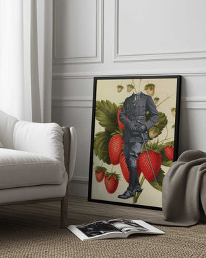 Tablou înramat „Major Strawberry” de Mikhail Siskoff