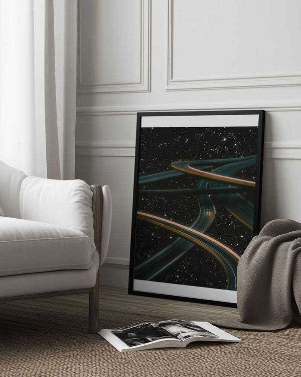 Tablou înramat „Driving Alone Thinking of You” de Taudalpoi