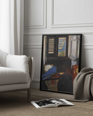 Tablou înramat „Intérieur Au Violon” de Henri Matisse