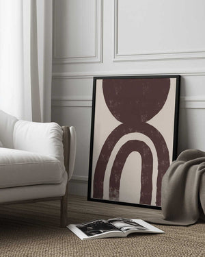 Tablou înramat „Abstract Shape No2” de THE MIUUS STUDIO