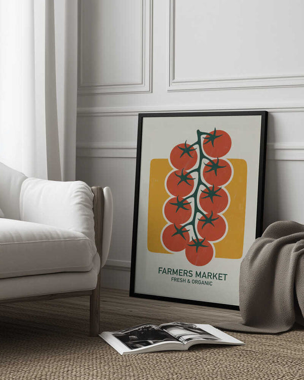 Tablou înramat „Farmers Market” de Andreas Magnusson