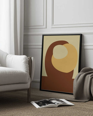 Tablou înramat „Color Shapes 0003” de Dina Dankers