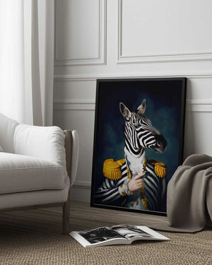 Tablou înramat „Mr stripe” de Tein Lucasson