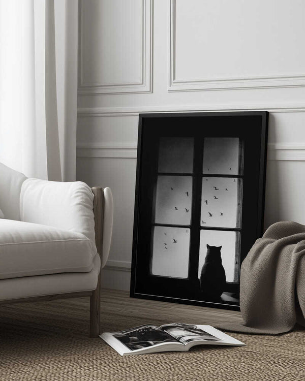 Tablou înramat „winter is coming” de Mario Pucic