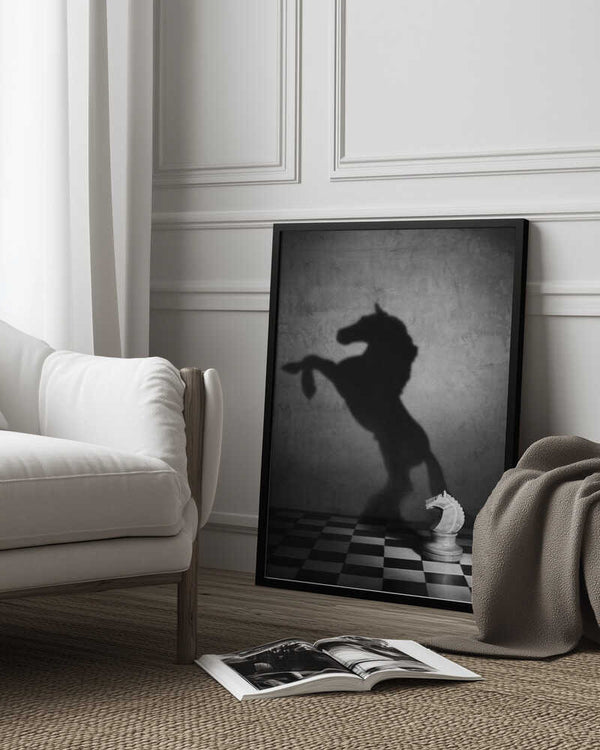 Tablou înramat „The soul of a mustang” de Victoria  Glinka