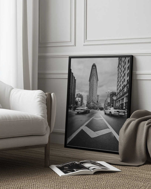 Tablou înramat „Taxiiii” de Javier de la Torre