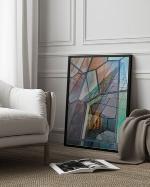 Tablou înramat „Colour Mosaic” de Jure Kravanja