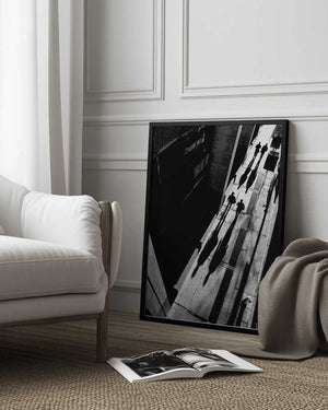 Tablou înramat „Queen Street” de Jian Wang