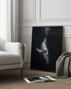 Tablou înramat „Black Whale” de Barathieu Gabriel