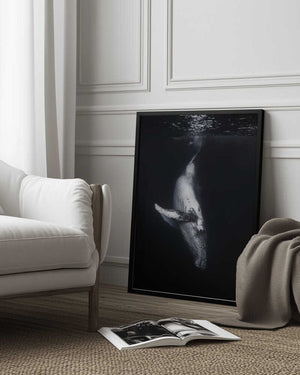 Tablou înramat „Black Whale” de Barathieu Gabriel