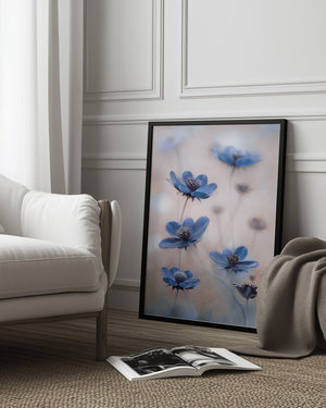 Tablou înramat „Cosmos blue” de Mandy Disher