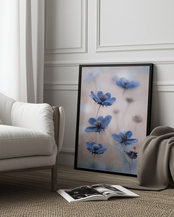 Tablou înramat „Cosmos blue” de Mandy Disher