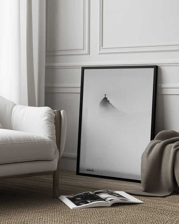 Tablou înramat „Cristo in the mist” de Trevor Cole