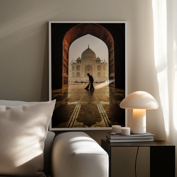 Tablou înramat „taj mahal cleaner” de Pavol Stranak