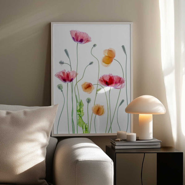 Tablou înramat „Poppies” de Mandy Disher