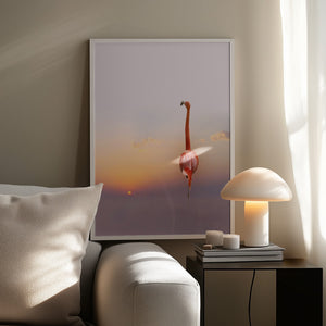 Tablou înramat „sunset ...” de Anna Cseresnjes