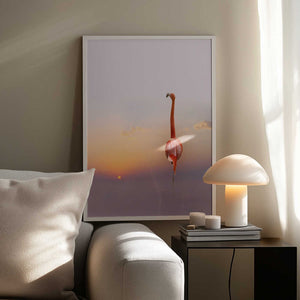 Tablou înramat „sunset ...” de Anna Cseresnjes