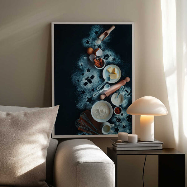 Tablou înramat „Baking for stargazers” de Dina Belenko