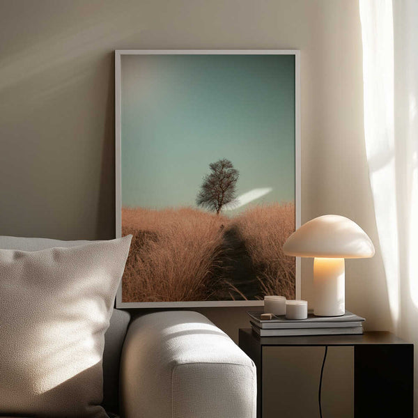 Tablou înramat „Grass and Path” de Jaap van den Helm