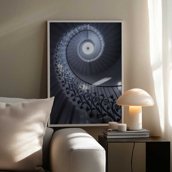 Tablou înramat „Tulip Stairs” de Massimo Cuomo