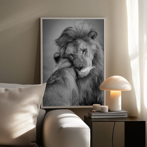 Tablou înramat „African Love!” de Ali Khataw