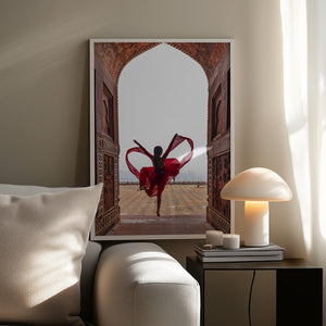 Tablou înramat „Taj Mahal's Heart” de Lin Jing
