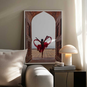 Tablou înramat „Taj Mahal's Heart” de Lin Jing