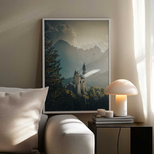 Tablou înramat „Neuschwanstein Castle” de Cuma Cevik