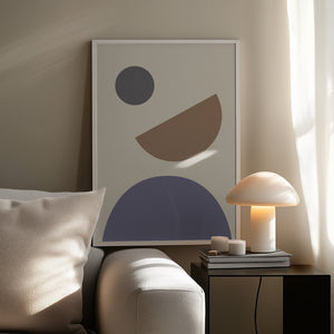 Tablou înramat „Geometrical Shapes” de Pictufy Studio
