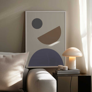 Tablou înramat „Geometrical Shapes” de Pictufy Studio