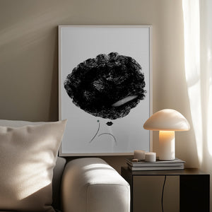 Tablou înramat „Ballerina Hair” de Pictufy Studio II
