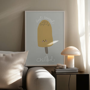 Tablou înramat „Chilled Ice Cream” de Pictufy Studio II