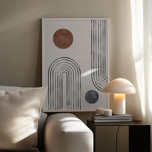 Tablou înramat „Archs and Buds” de Pictufy Studio II