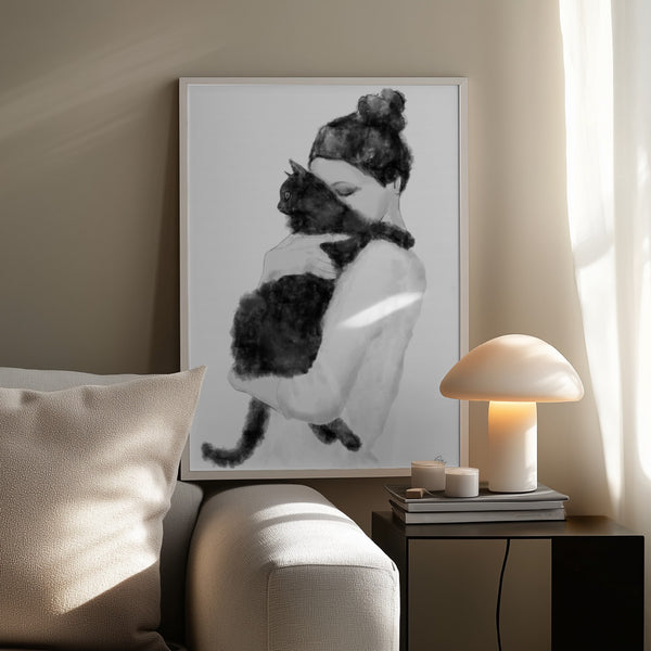 Tablou înramat „Cat Lover” de Pictufy Studio II