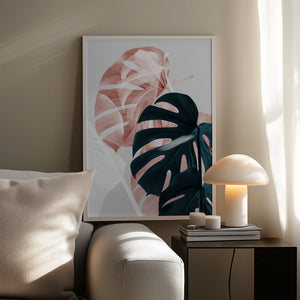 Tablou înramat „Monstera Creative 09” de Pictufy Studio III