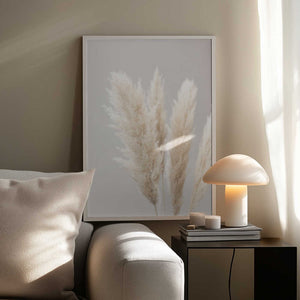 Tablou înramat „Pampas Grass Grey 02” de Pictufy Studio III