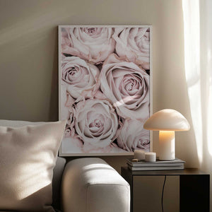 Tablou înramat „Pink Roses No 01” de Pictufy Studio III