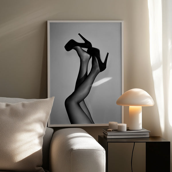 Tablou înramat „Velvet Pumps” de Pictufy Studio III