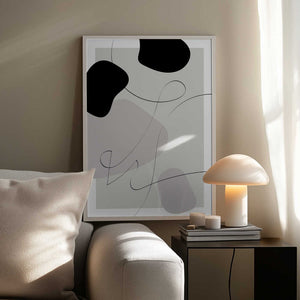 Tablou înramat „Shapes Autograph” de Pictufy Studio II