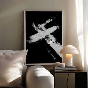 Tablou înramat „negatives_006_crossed” de Pictufy Studio II