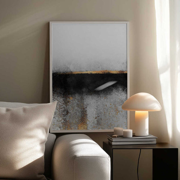 Tablou înramat „Soot And Gold” de Elisabeth Fredriksson