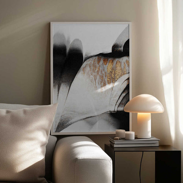 Tablou înramat „Gold Veins” de Elisabeth Fredriksson