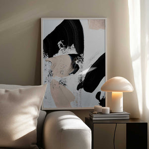 Tablou înramat „Black and Nude” de uplusmestudio