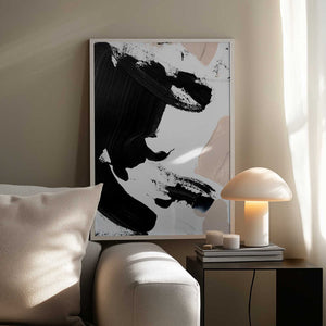 Tablou înramat „Black and Nude” de uplusmestudio
