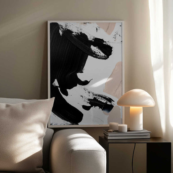 Tablou înramat „Black and Nude” de uplusmestudio