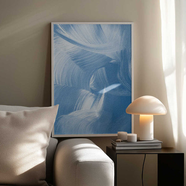 Tablou înramat „Acrylic Waves” de uplusmestudio